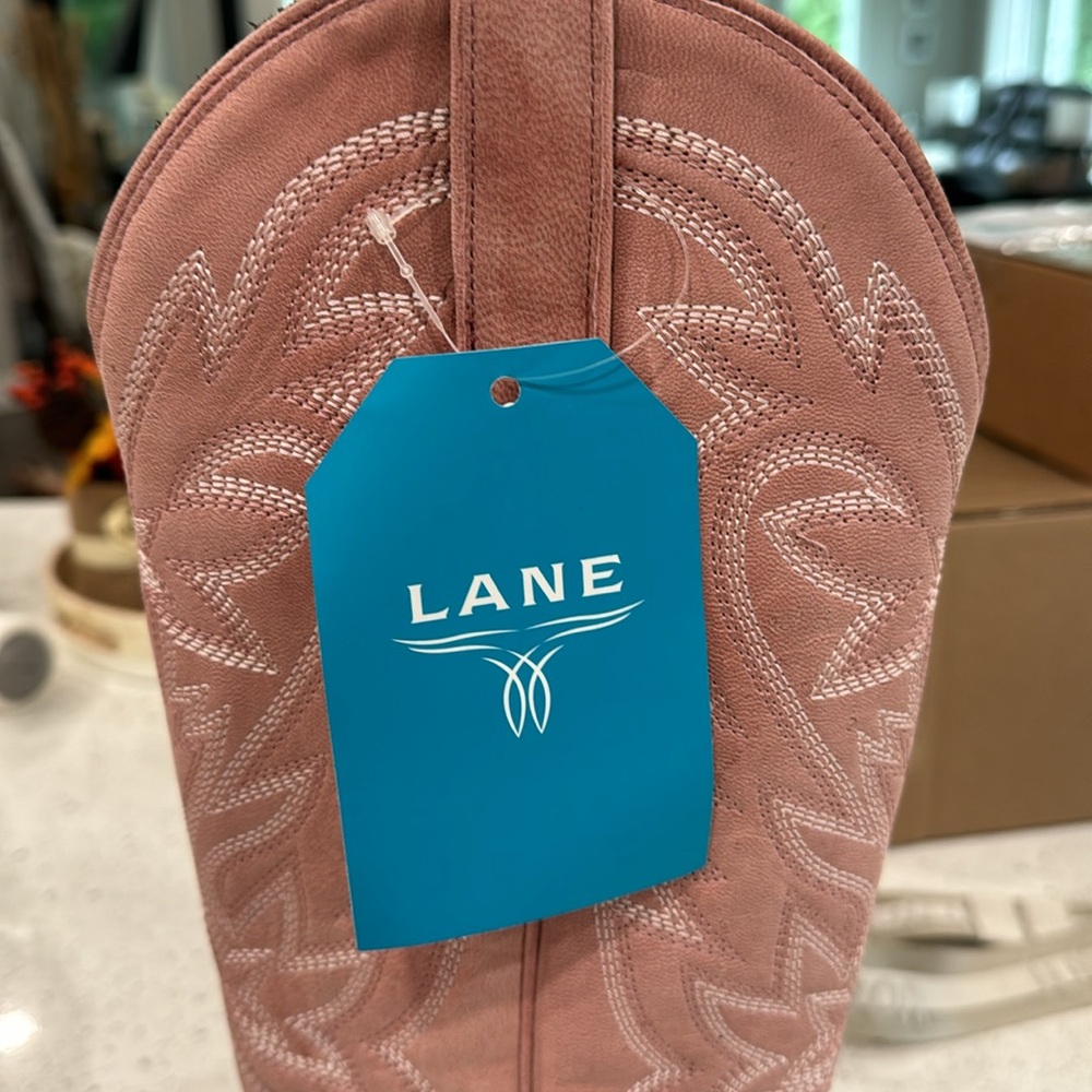 Lane blush pink cowboy boots - Picture 2 of 15